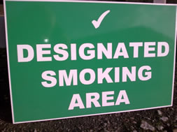 health and safety sign