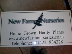 external sign